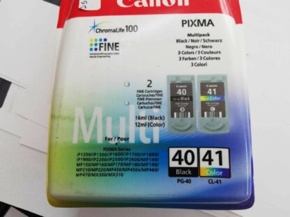 Canon Originale Multipack 40 Nero 41 Colore